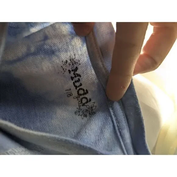 Mudd Girls Tie Dye Elephant Crew Neck Sweatshirt - Picture 4 of 4